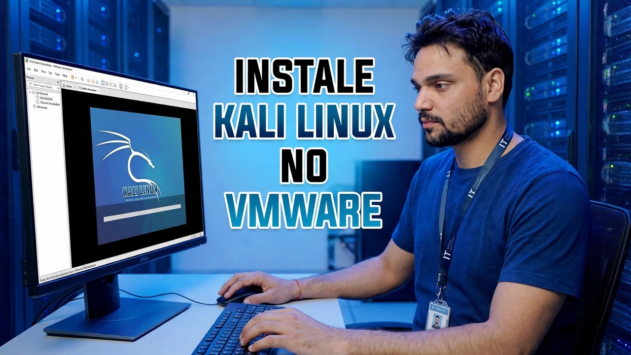 Kali Linux no VMware: instalação sem erros