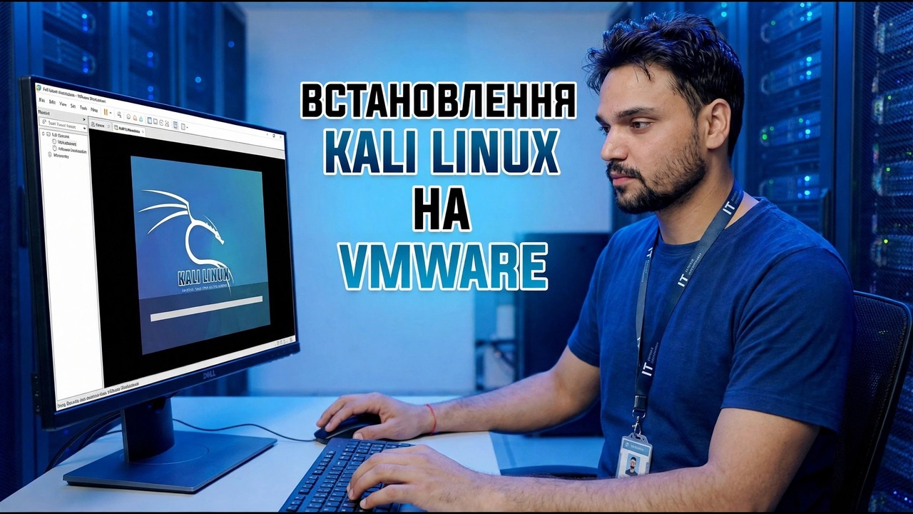 Kali Linux на VMware: встановлення без помилок