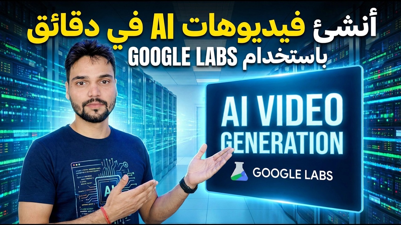 أنشئ مقاطع فيديو بتقنية الذكاء الاصطناعي في دقائق