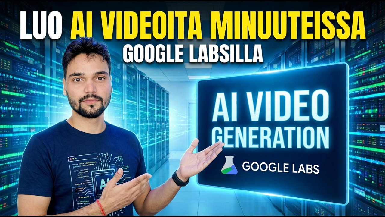 Luo tekoälyvideoita minuuteissa