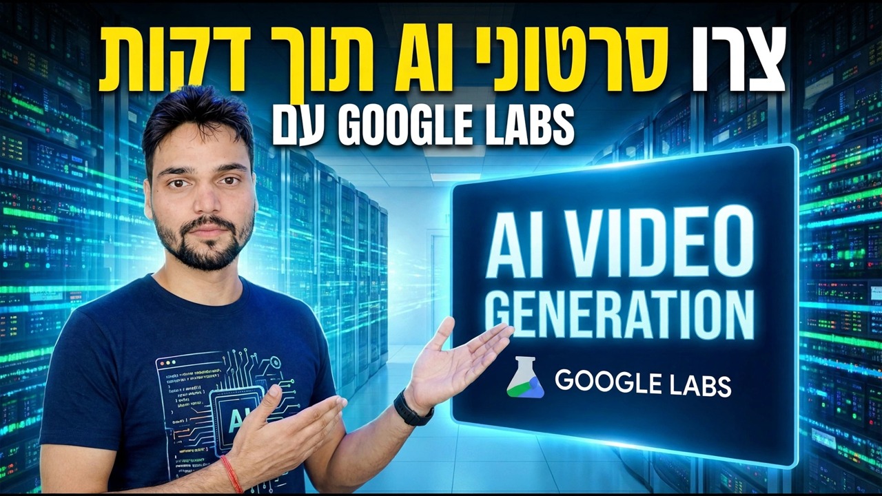 צור סרטוני AI תוך דקות