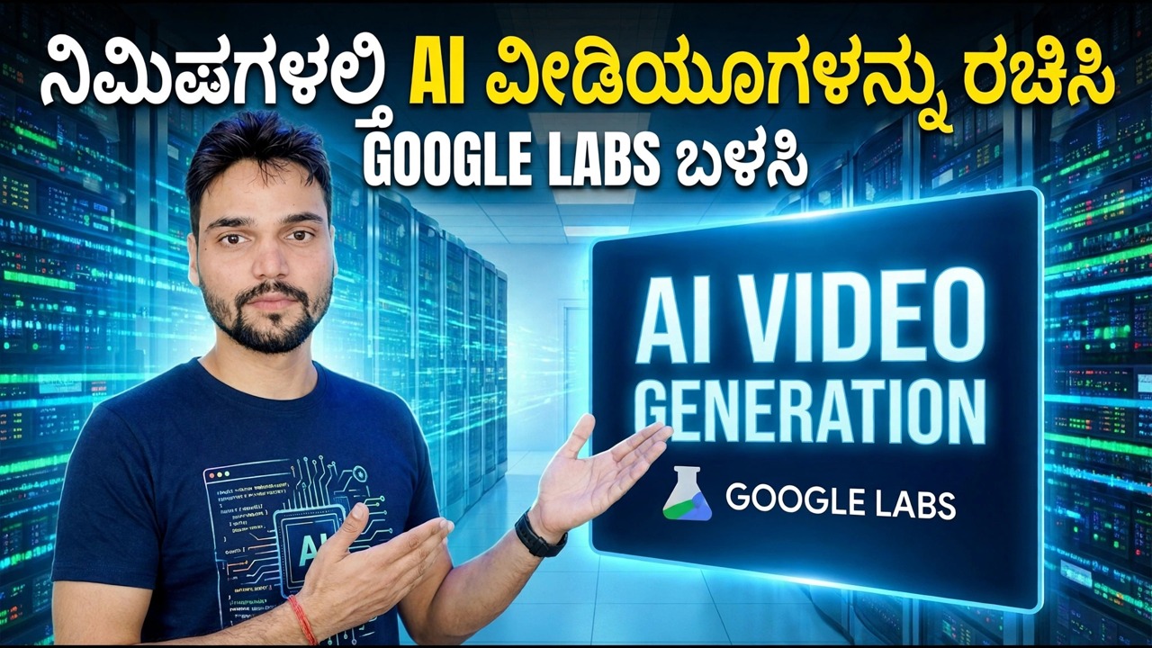 ನಿಮಿಷಗಳಲ್ಲಿ AI ವೀಡಿಯೊಗಳನ್ನು ರಚಿಸಿ