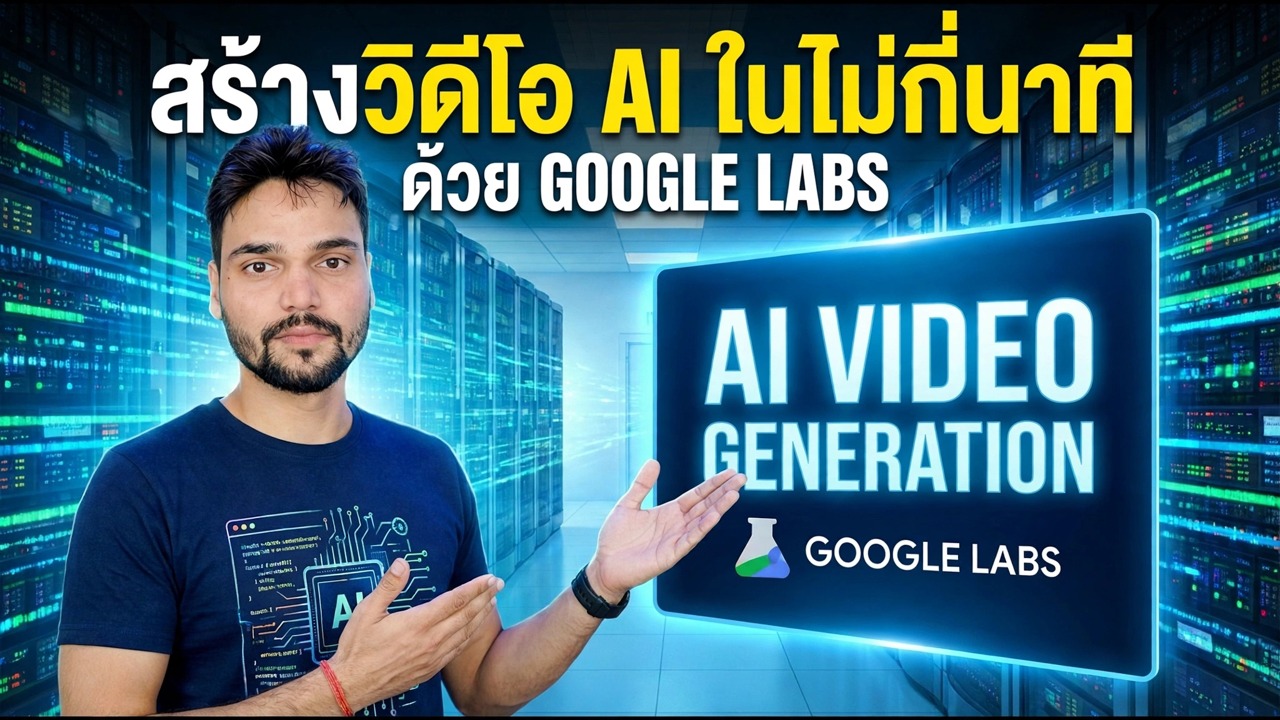 สร้างวิดีโอ AI ในไม่กี่นาที