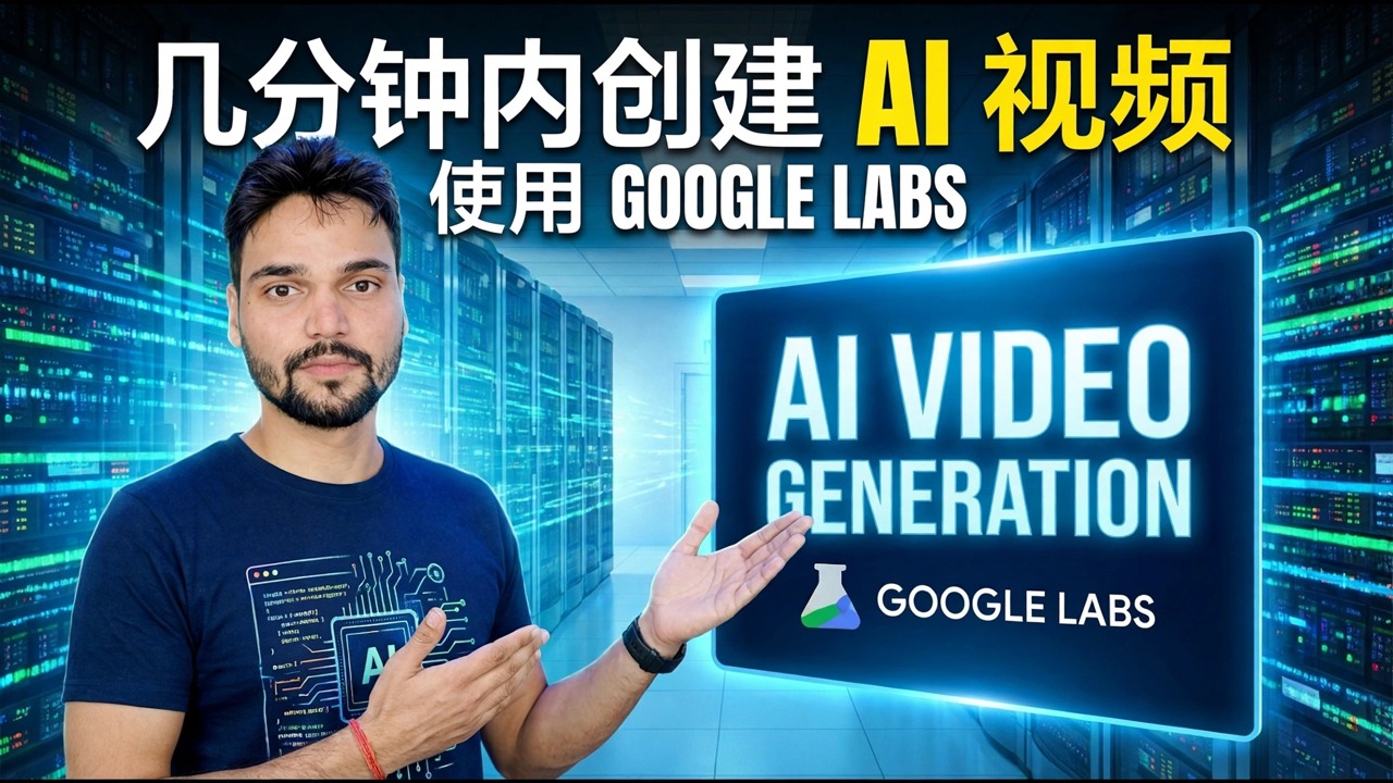 只需几分钟即可创建 AI 视频