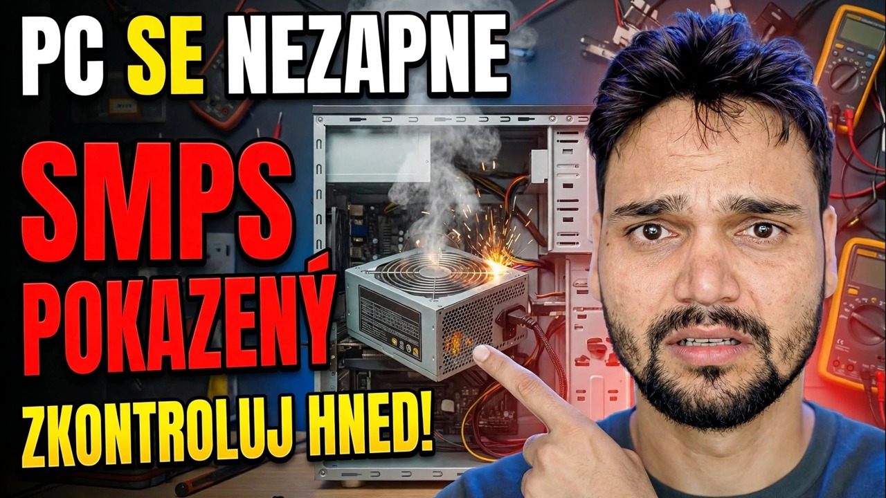 Počítač se nespouští? Nejprve zkontrolujte toto 🔥