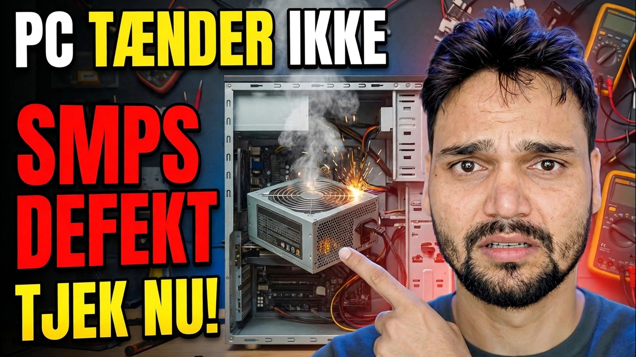 Starter computeren ikke? Tjek dette først 🔥