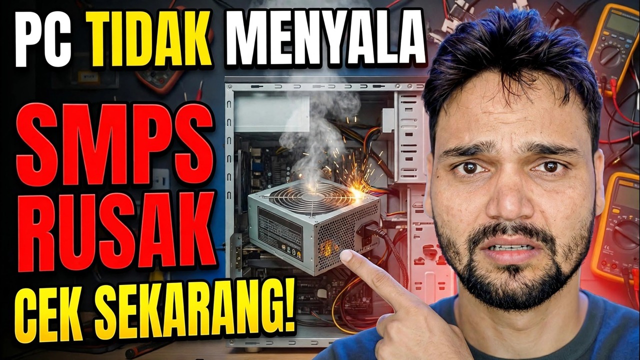Komputer Tidak Mulai? Periksa Ini Dulu 🔥