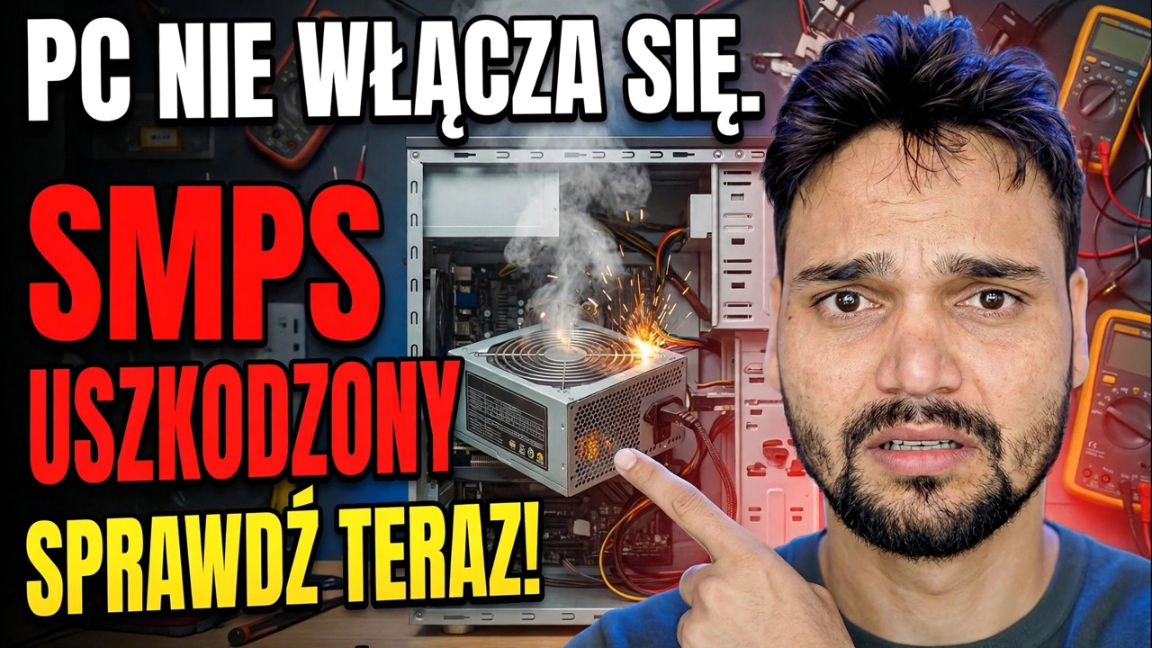 Komputer się nie uruchamia? Najpierw sprawdź to 🔥