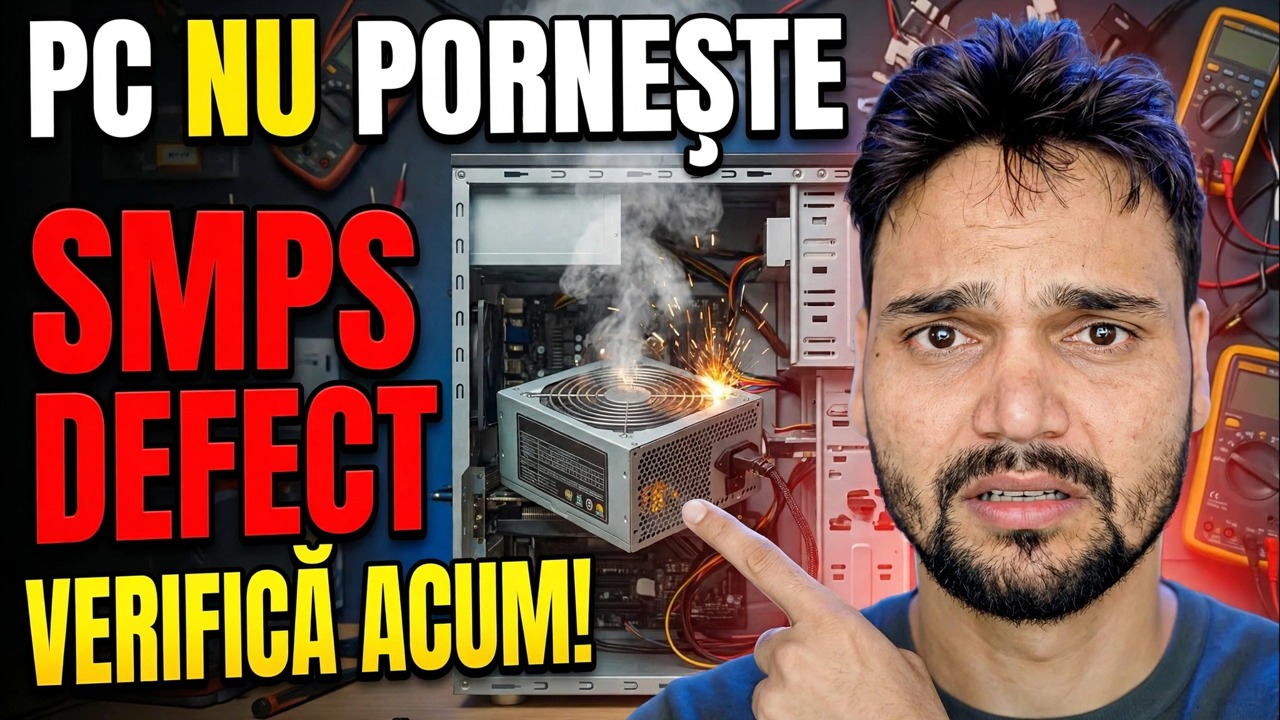 Computerul nu pornește? Verificați asta mai întâi 🔥