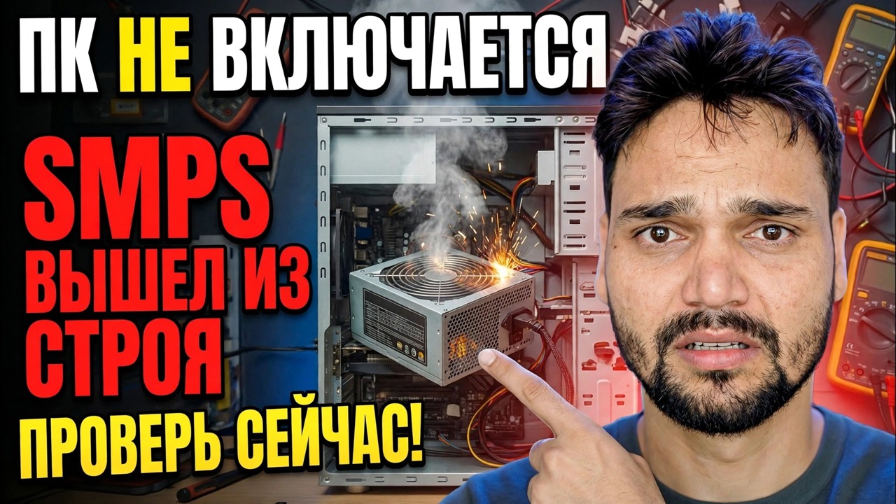 Компьютер не запускается? Проверьте это в первую очередь 🔥