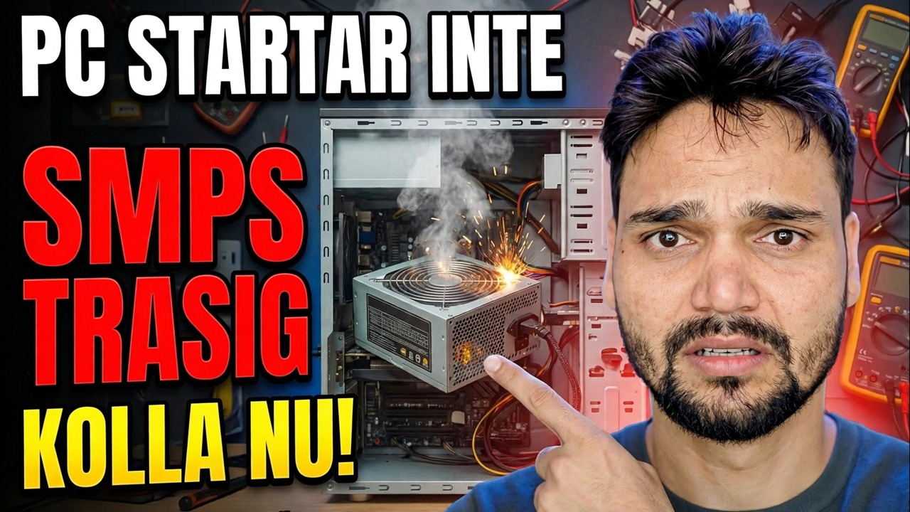 Startar inte datorn? Kolla detta först 🔥
