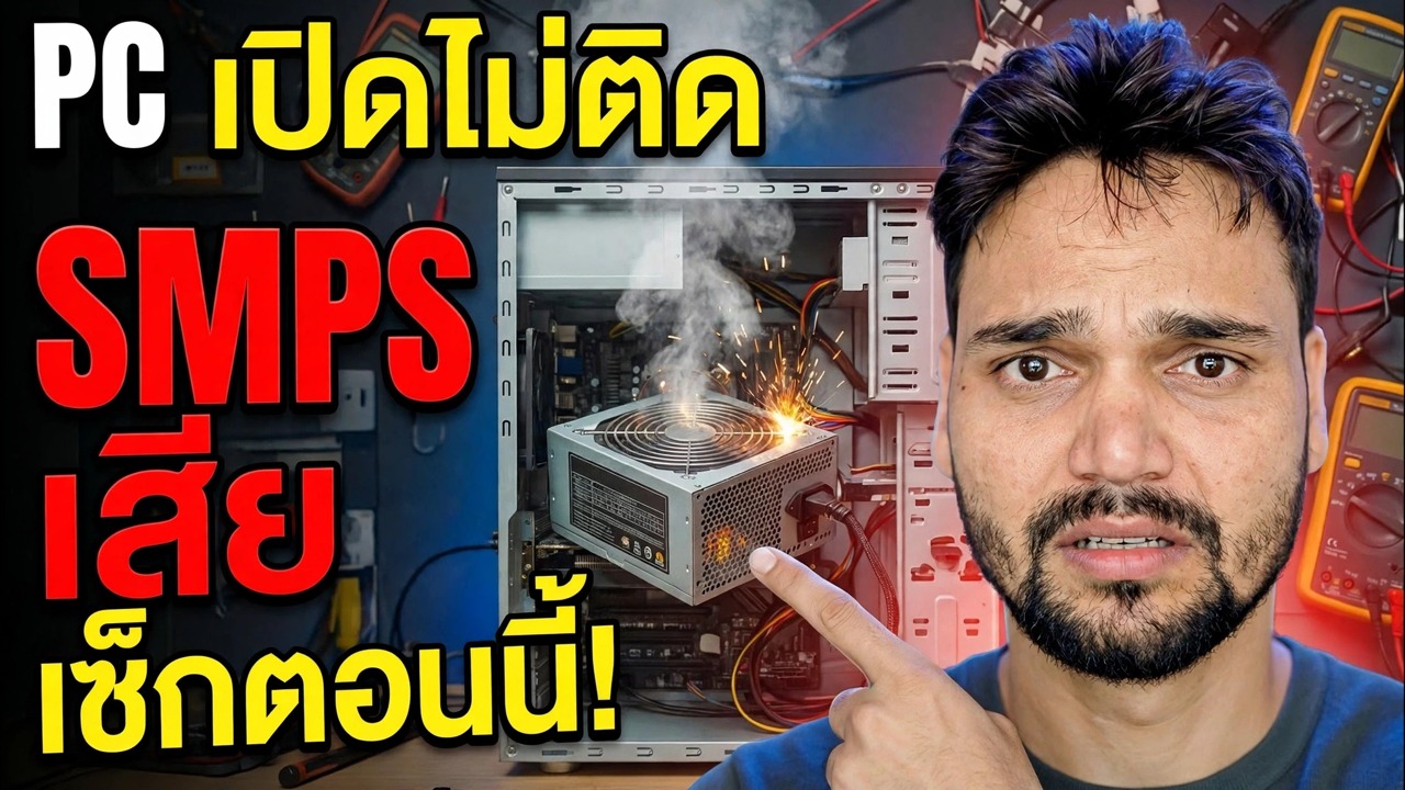 คอมพิวเตอร์ไม่เริ่มทำงาน? ตรวจสอบสิ่งนี้ก่อน 🔥