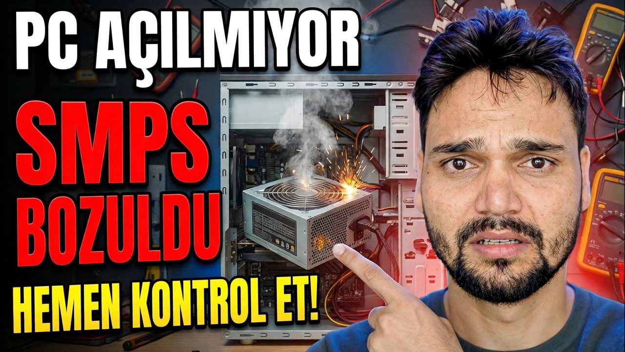 Bilgisayar Başlamıyor mu? Önce Bunu Kontrol Edin 🔥