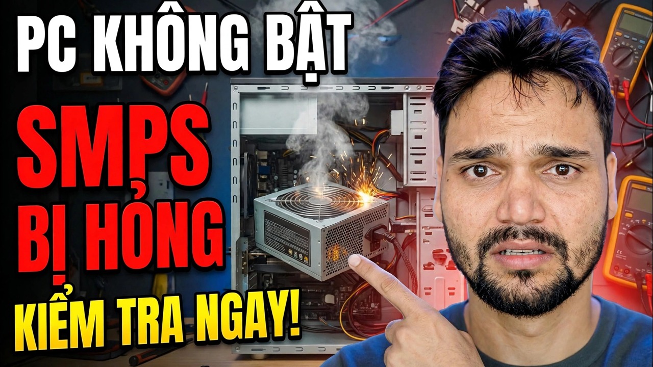 Máy tính không khởi động? Hãy kiểm tra cái này trước 🔥