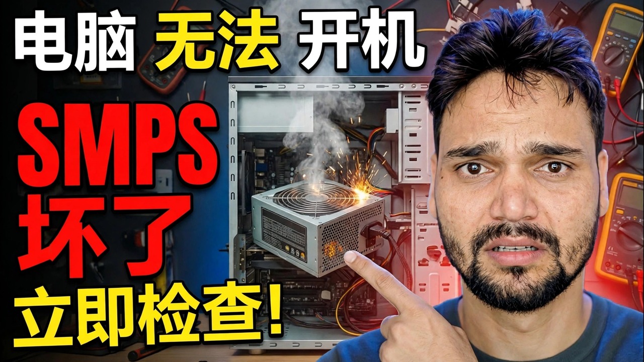 电脑无法启动？首先检查这个🔥