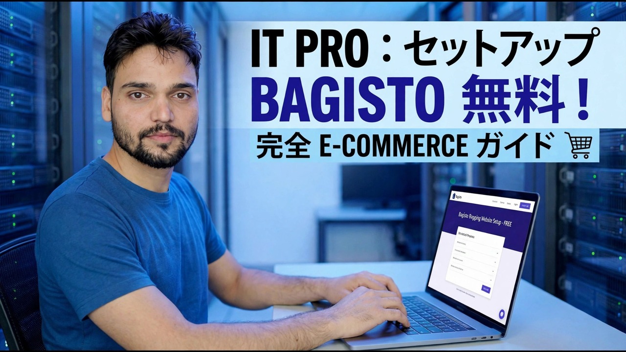 Bagisto で無料ショッピング ウェブサイトを作成する