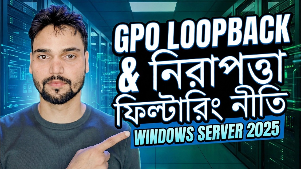GPO লুপব্যাক এবং নিরাপত্তা ফিল্টারিং ব্যাখ্যা করা হয়েছে