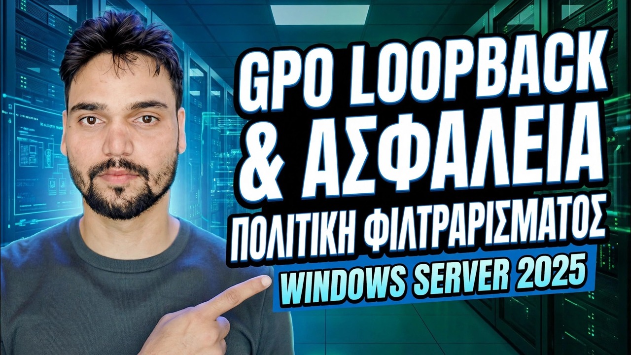Επεξήγηση GPO Loopback & Security Filtering