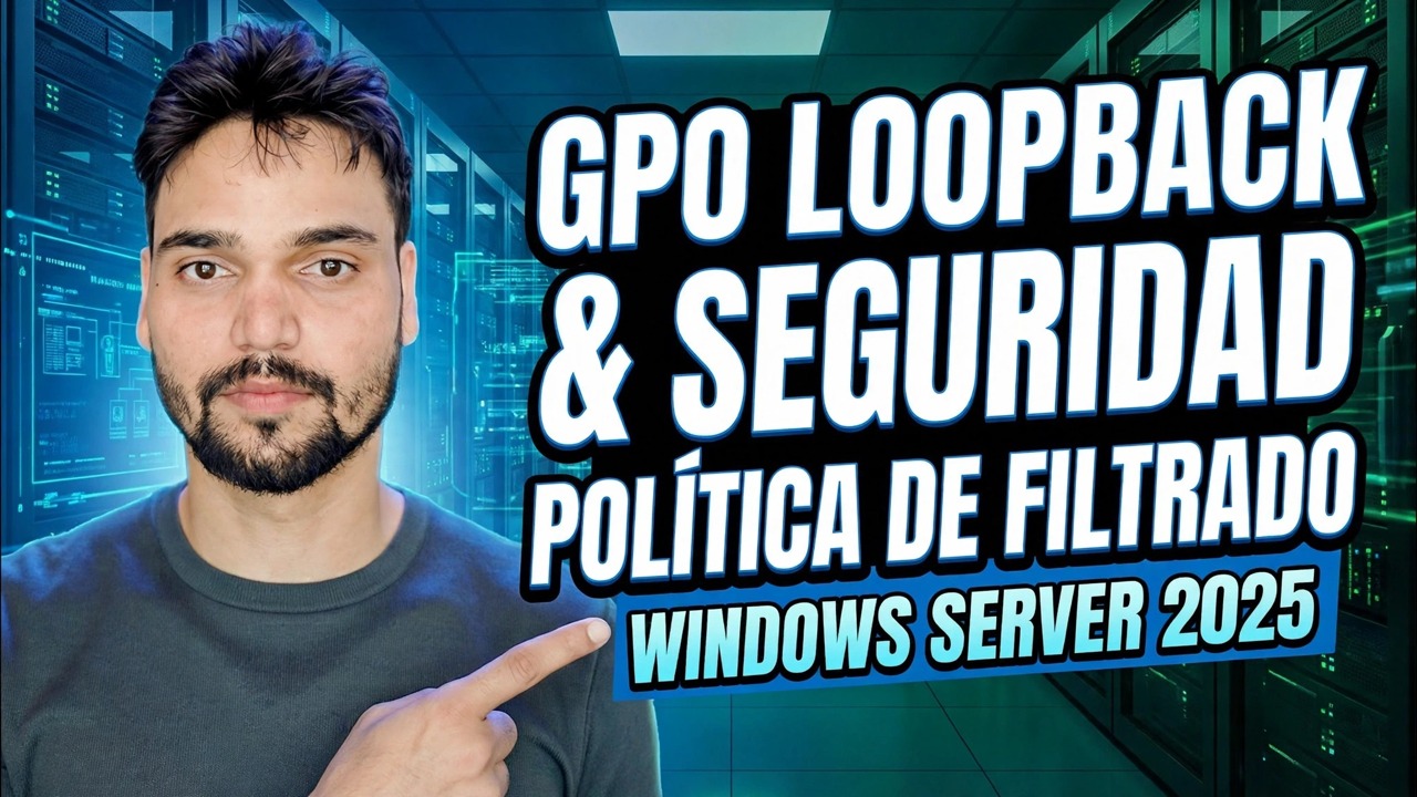 Explicación del filtrado de seguridad y bucle invertido de GPO
