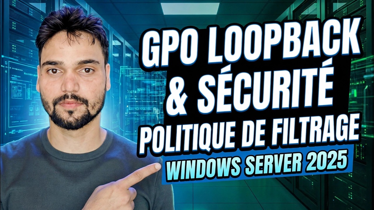 Explication du bouclage GPO et du filtrage de sécurité