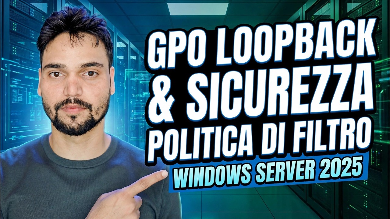Spiegazione del loopback dell'oggetto Criteri di gruppo e del filtro di sicurezza