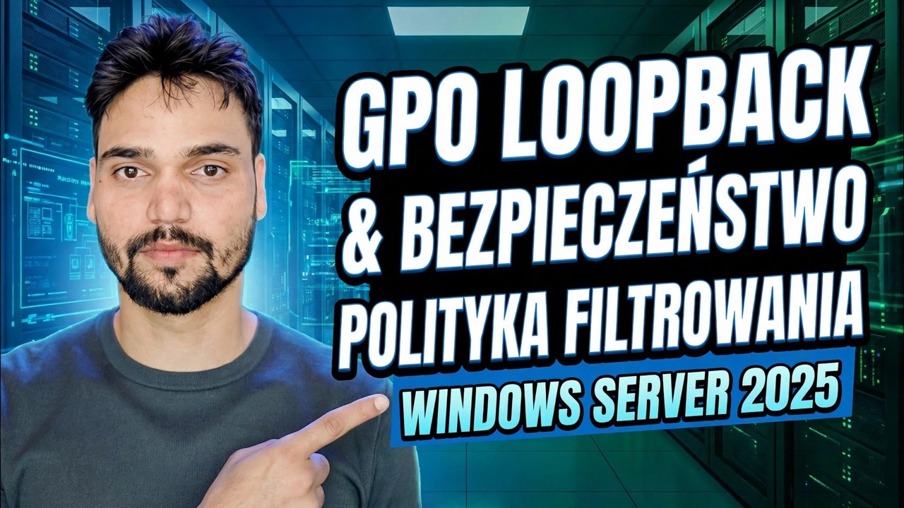 Wyjaśnienie pętli zwrotnej i filtrowania zabezpieczeń GPO