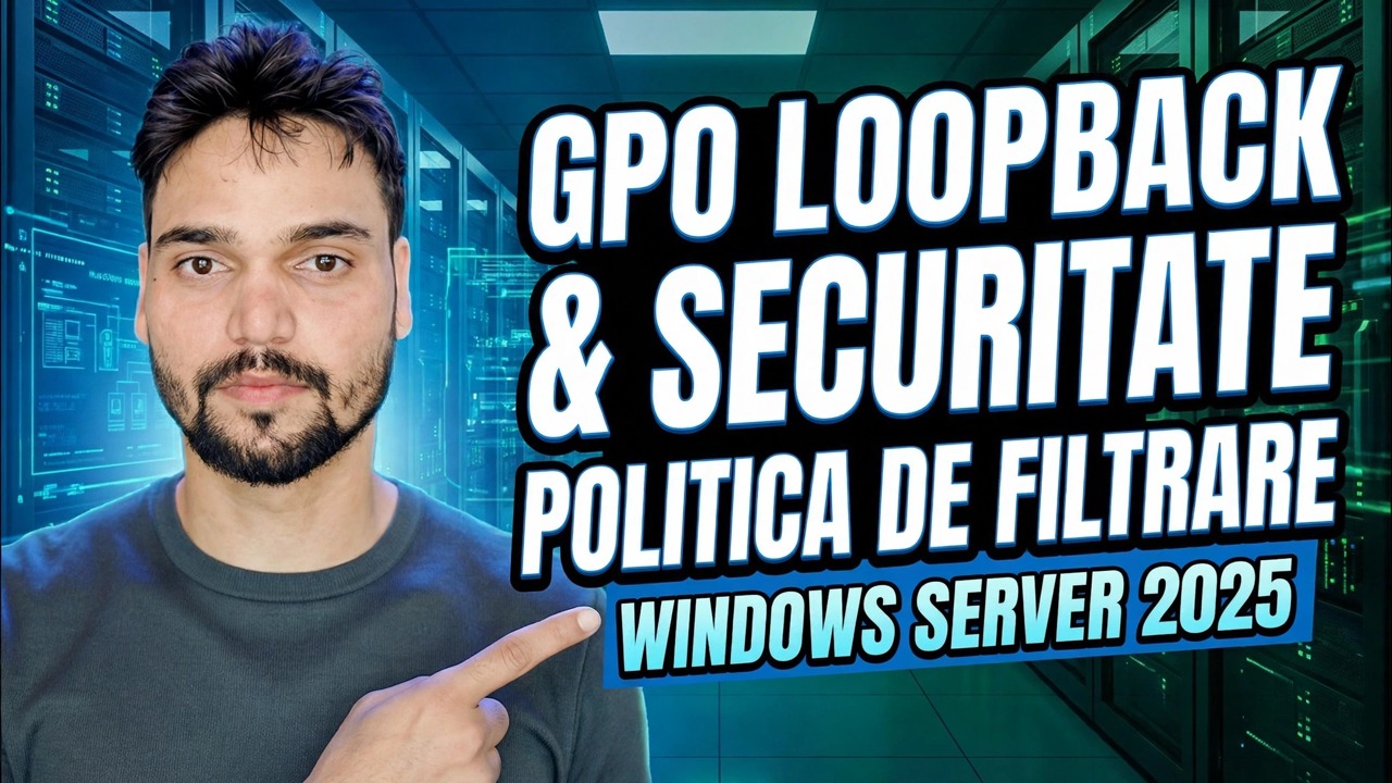GPO Loopback și filtrarea de securitate explicată