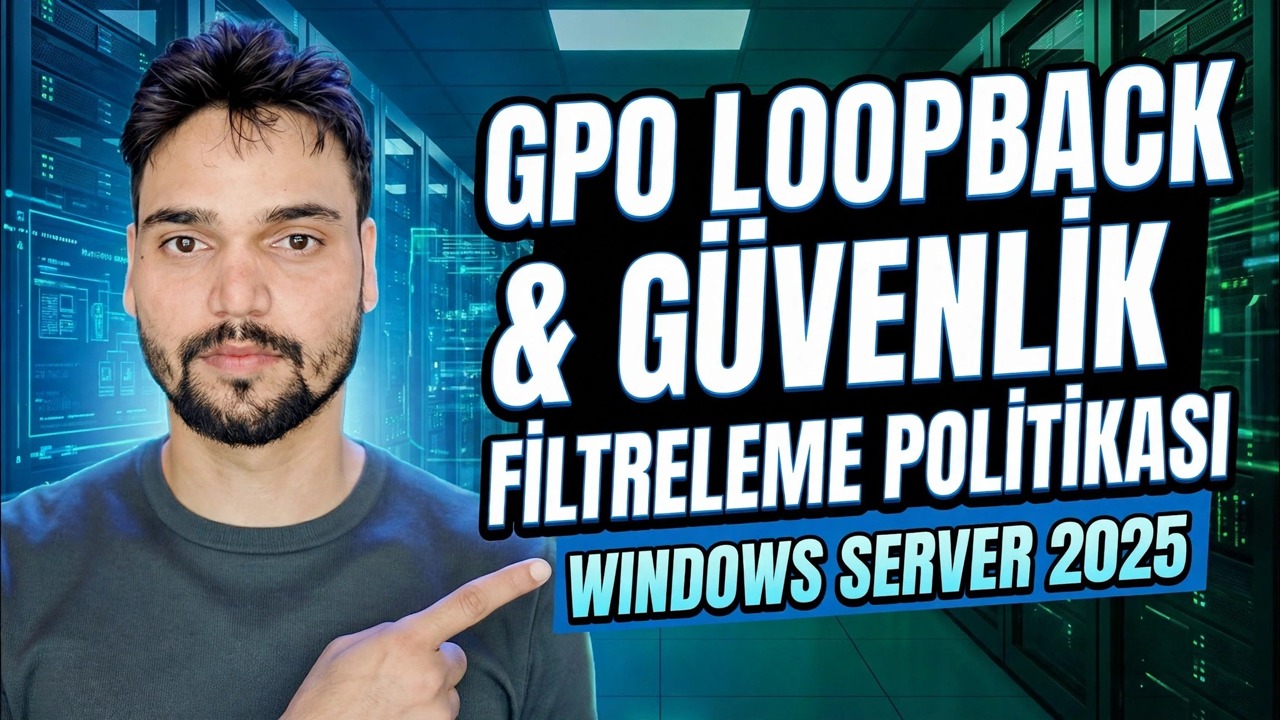 GPO Geri Döngüsü ve Güvenlik Filtreleme Açıklaması
