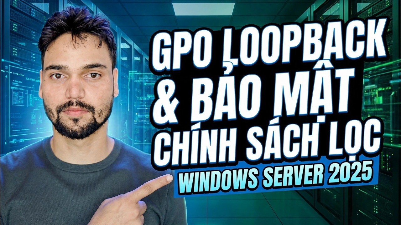 Giải thích về vòng lặp và lọc bảo mật GPO