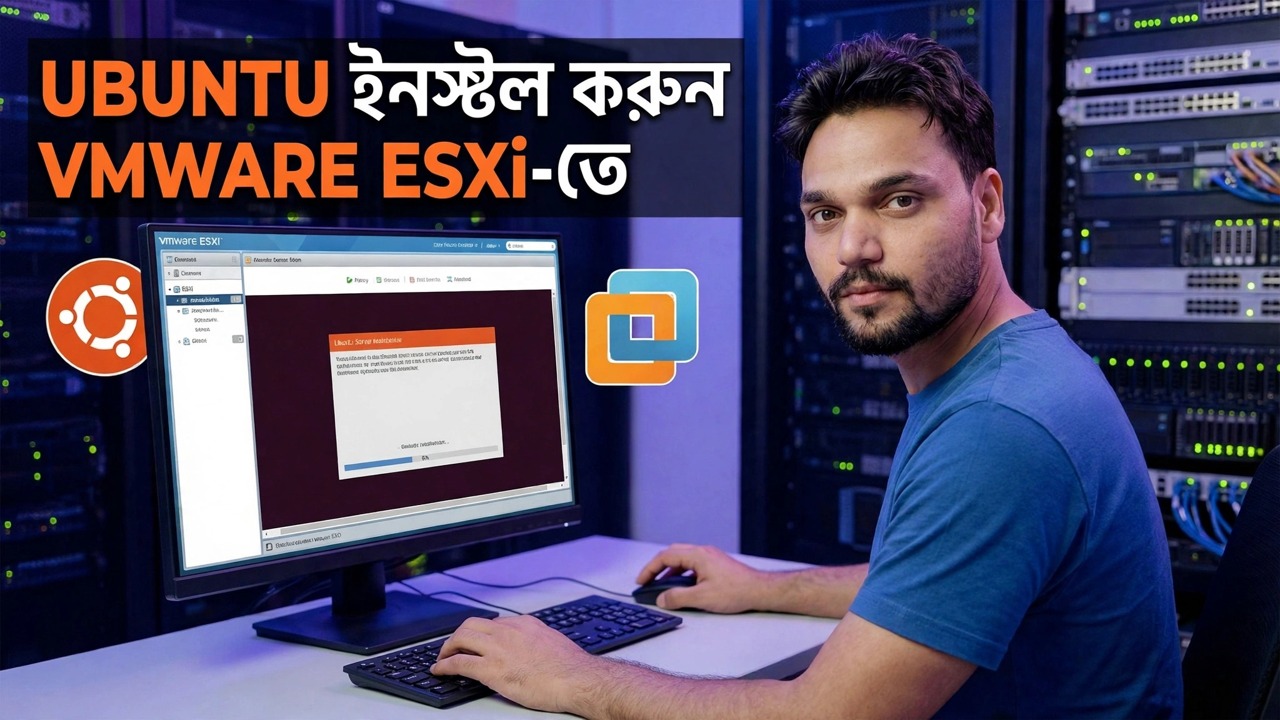 ESXi-তে উবুন্টু ভার্চুয়ালাইজেশন - সেটআপ, কনফিগার, সমস্যা সমাধান