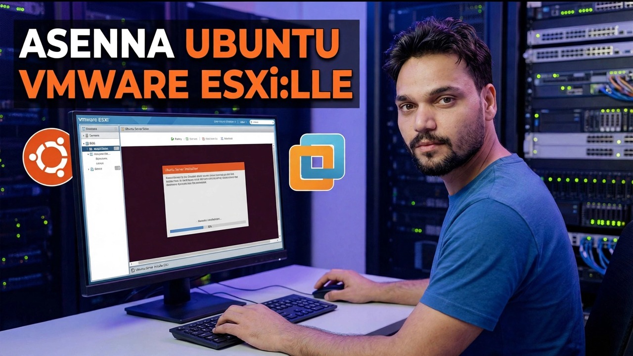 Ubuntu Virtualization on ESXi - Asennus, määritys, vianmääritys