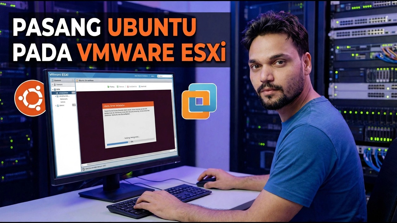 Virtualisasi Ubuntu pada ESXi - Persediaan, Konfigurasi, Selesaikan Masalah
