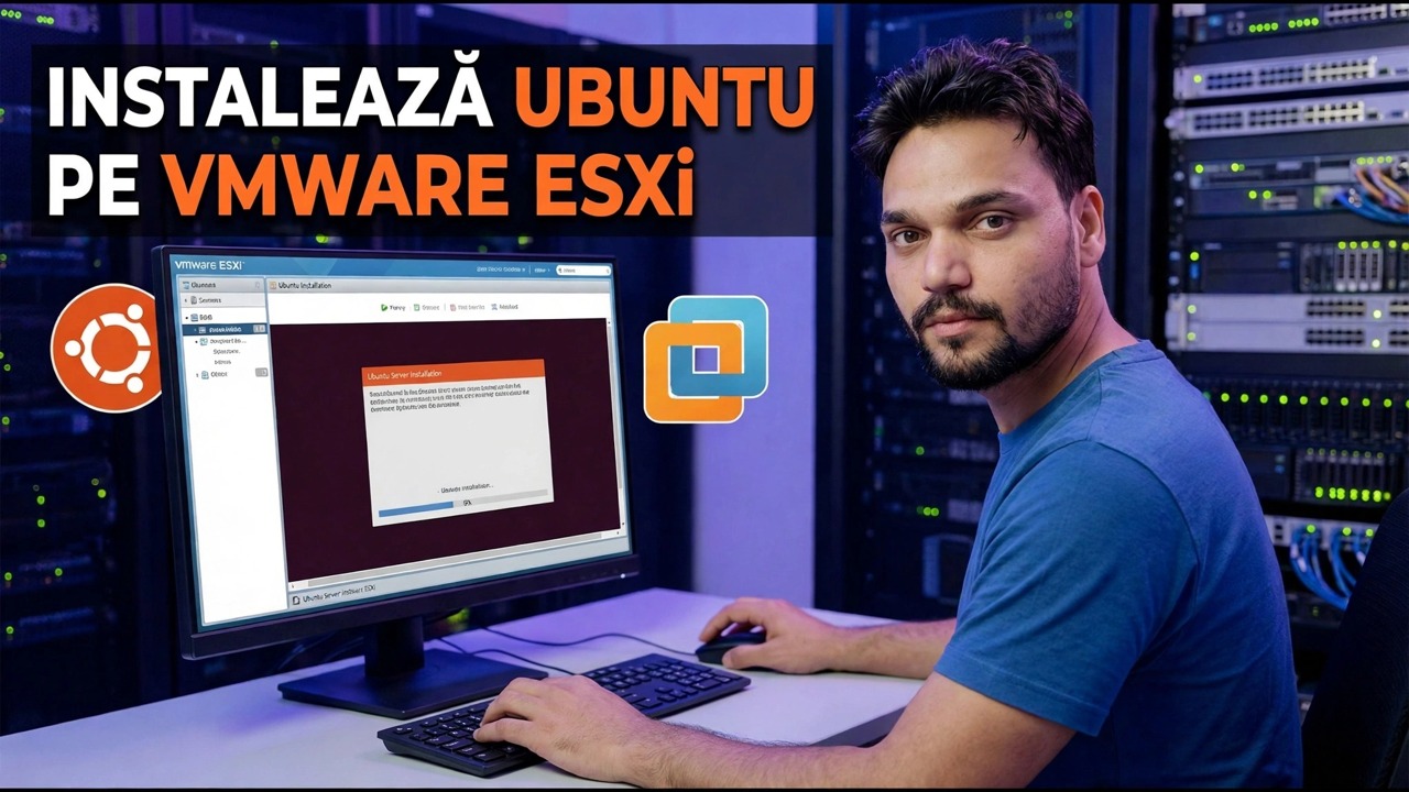 Virtualizare Ubuntu pe ESXi - Configurare, configurare, depanare