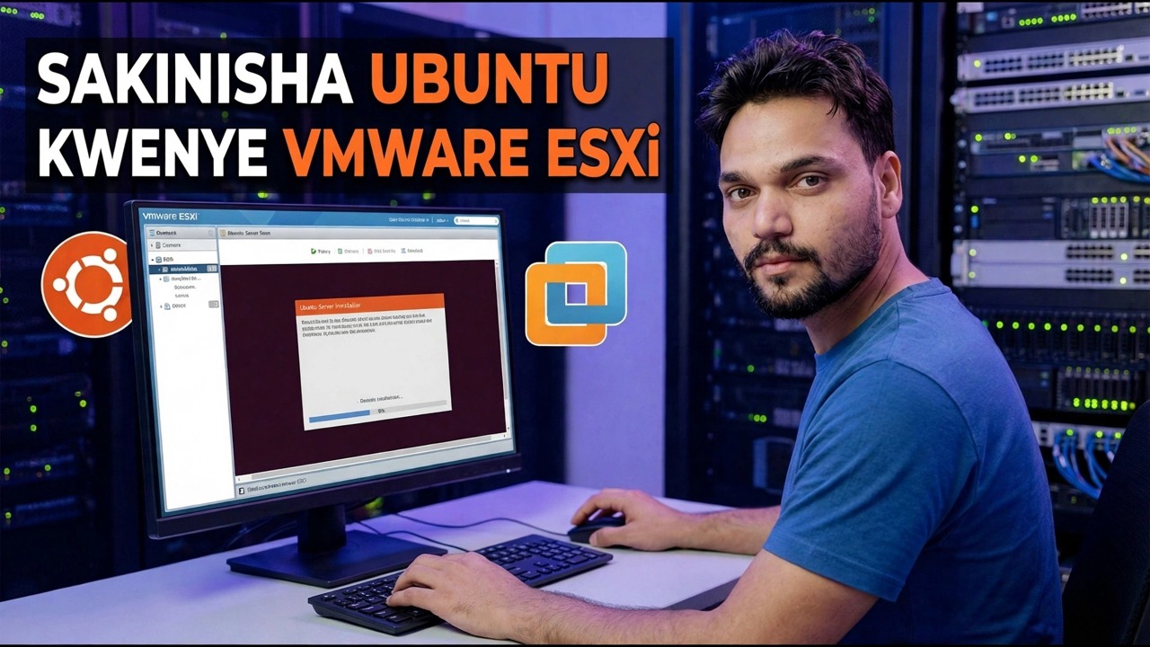Ubuntu Virtualization kwenye ESXi - Sanidi, Sanidi, Tatua