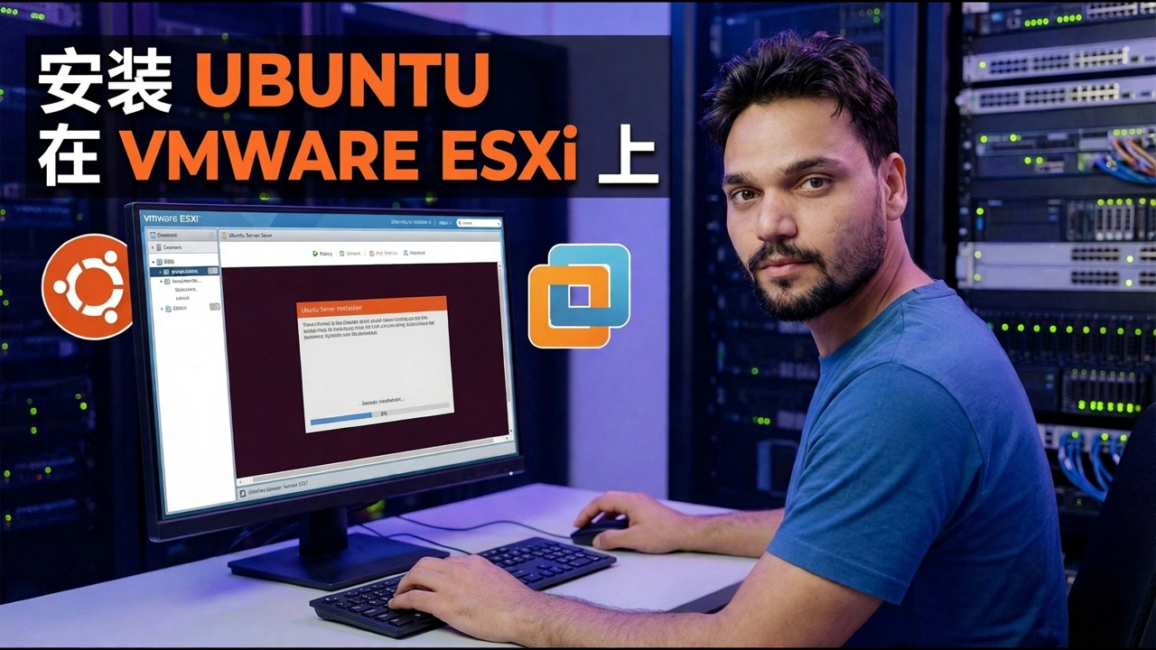 ESXi 上的 Ubuntu 虚拟化 - 设置、配置、故障排除