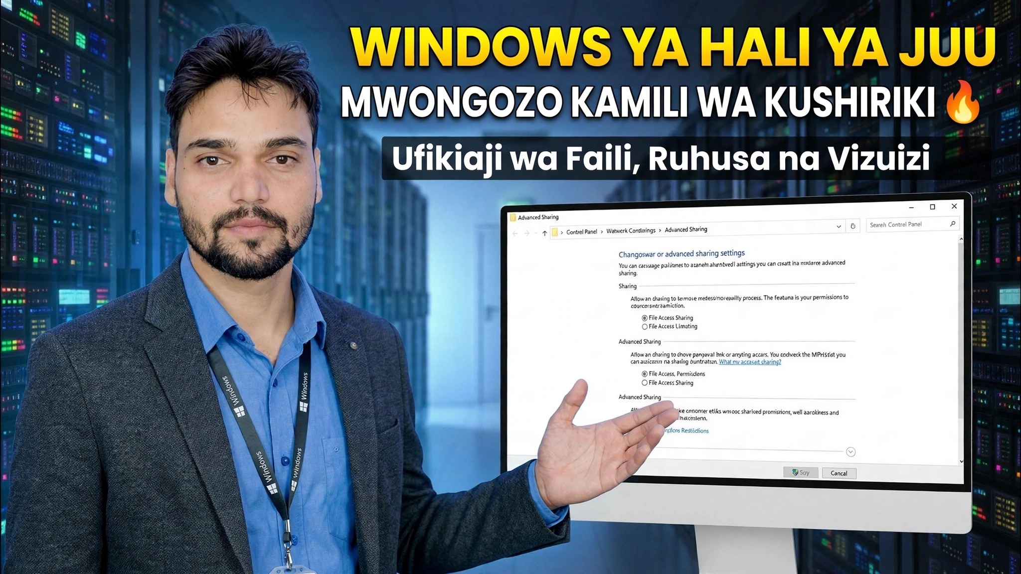 Dhibiti Ufikiaji wa Faili Kama Msimamizi wa TEHAMA ⚡ Mafunzo ya Kina ya Kushiriki