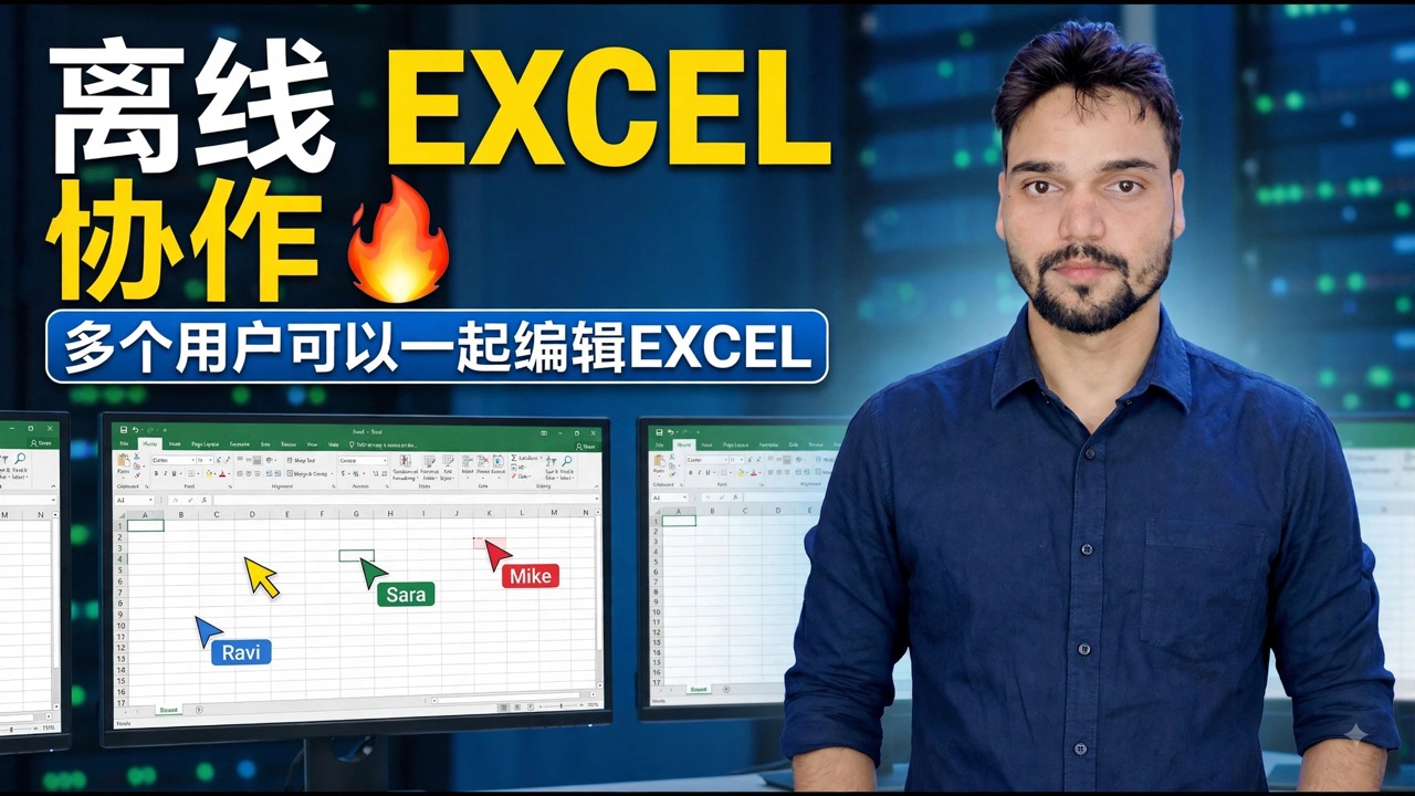 Offline Excel Collaboration 🔥