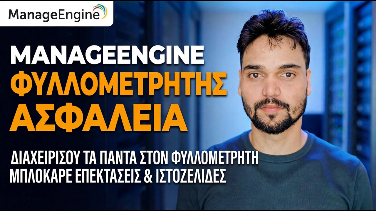 Οδηγός ασφαλείας ManageEngine Browser