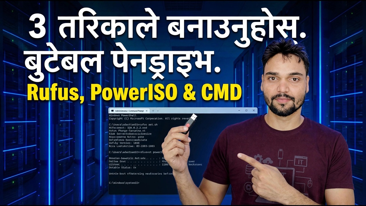 Rufus र PowerISO - नि: शुल्क उपकरणहरूको साथ बुटेबल USB ड्राइभ सिर्जना गर्नुहोस्