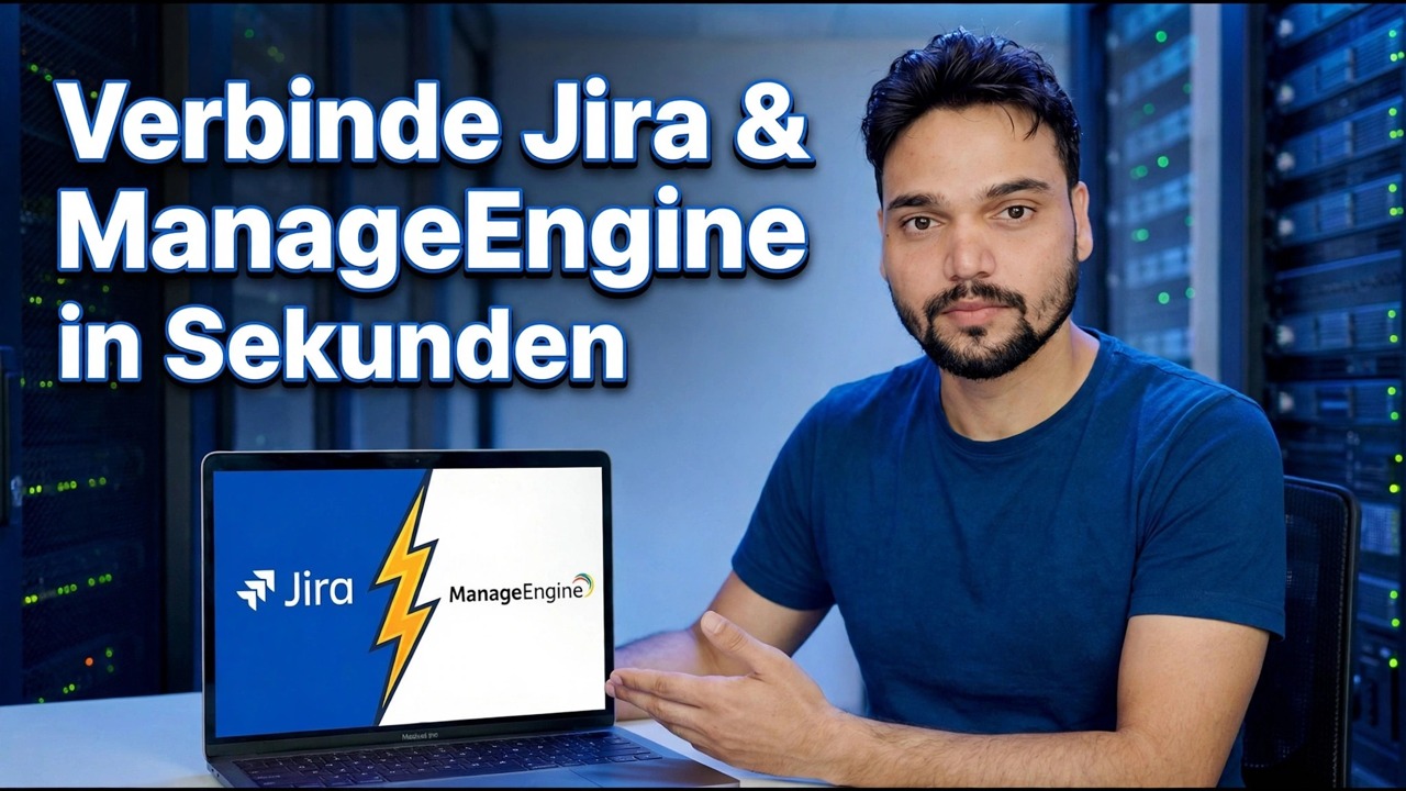 Synchronisieren Sie Jira sofort mit ManageEngine