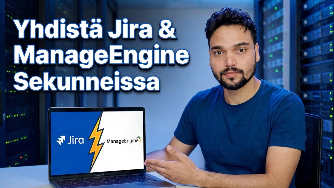 Synkronoi Jira välittömästi ManageEnginen kanssa