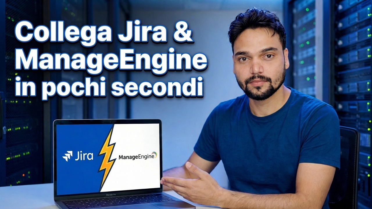 Sincronizza istantaneamente Jira con ManageEngine