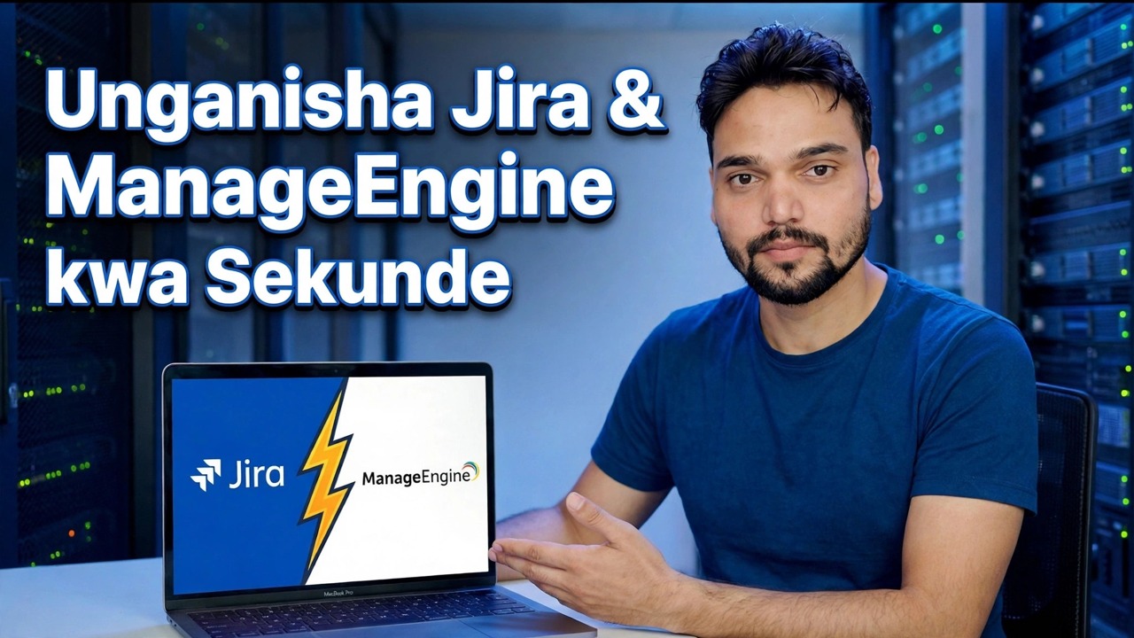 Sawazisha Papo Hapo Jira na ManageEngine
