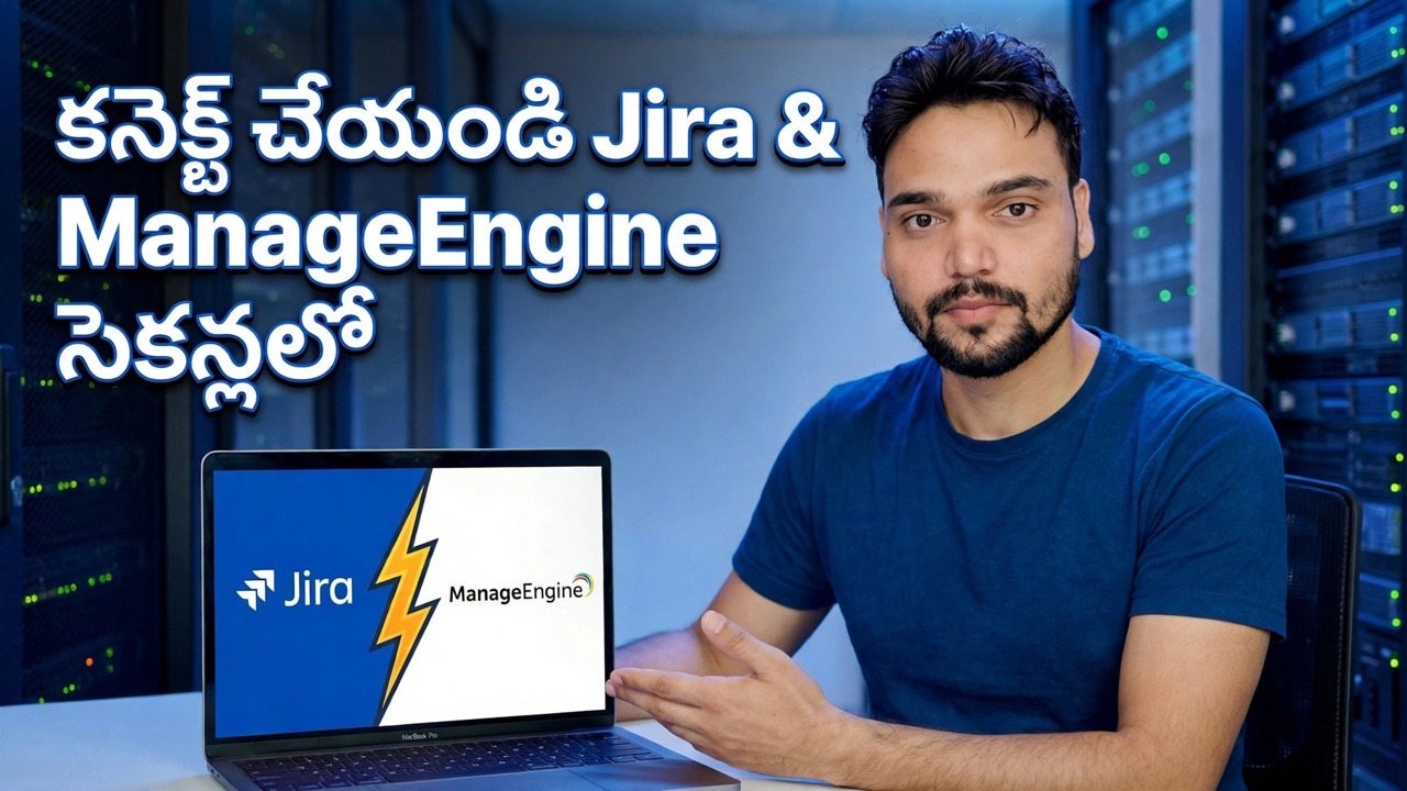 ManageEngineతో జిరాను తక్షణమే సమకాలీకరించండి