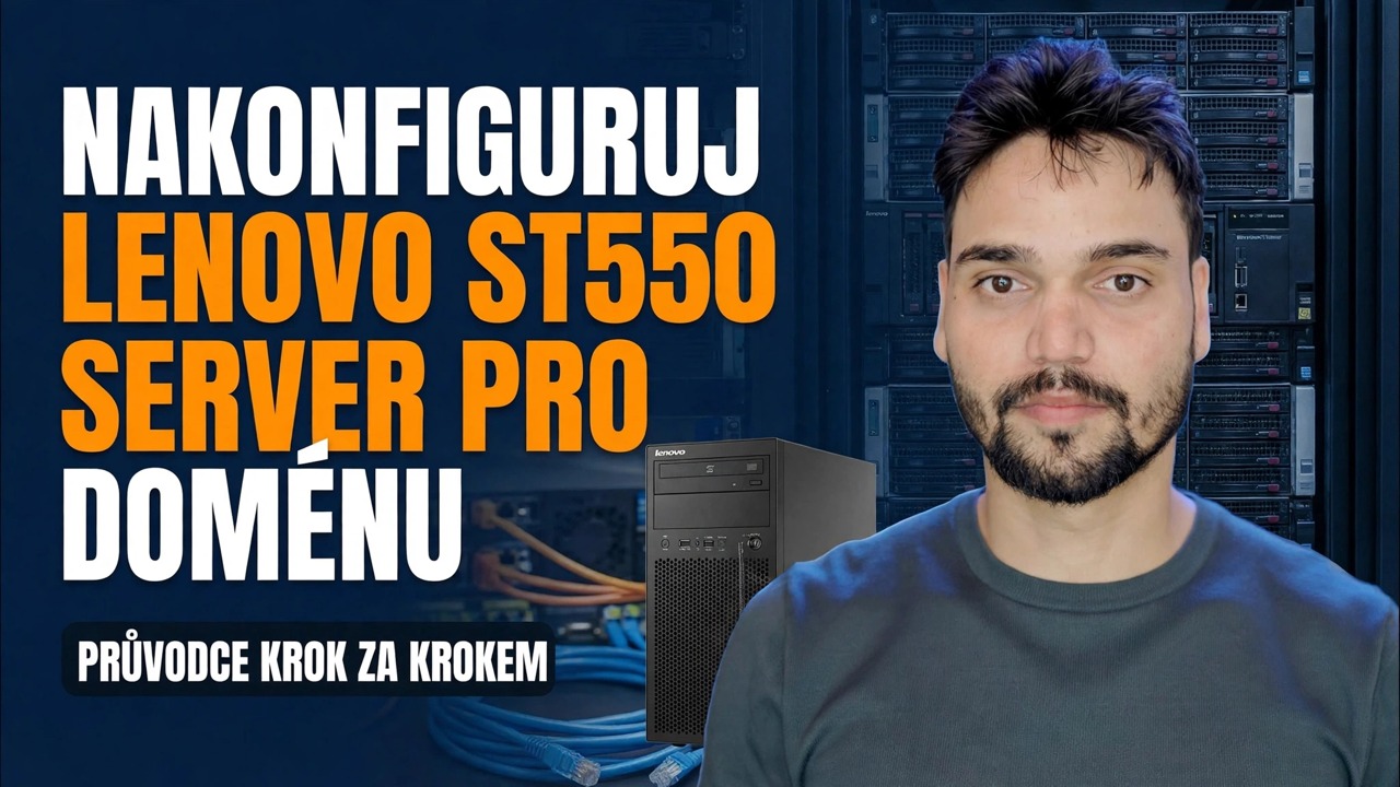 Vysvětlení hardwaru serveru a pole RAID před instalací systému Windows Server