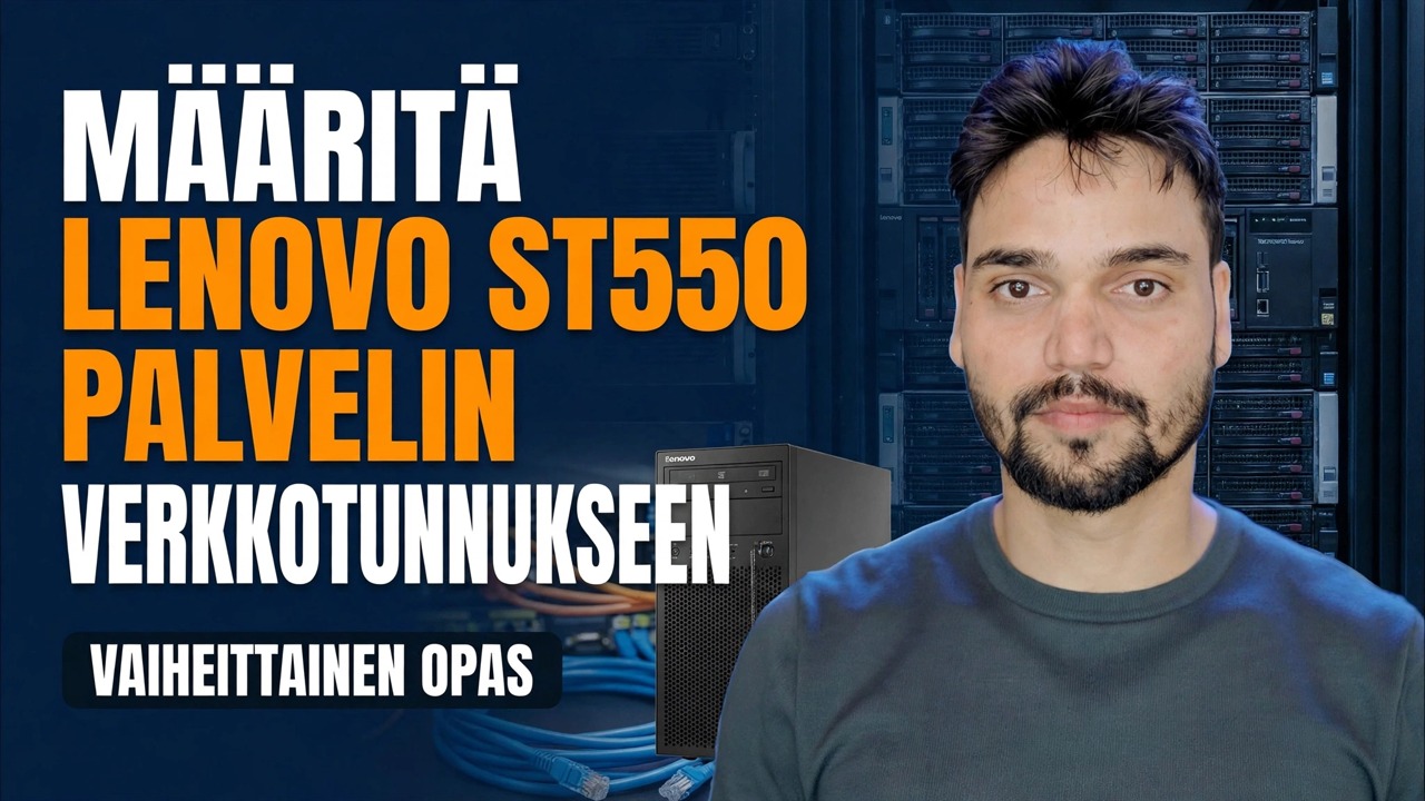 Palvelinlaitteisto ja RAID selitetty ennen Windows Serverin asentamista