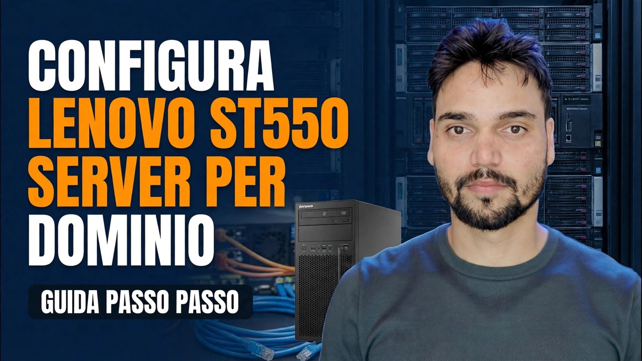 Hardware del server e RAID spiegato prima di installare Windows Server