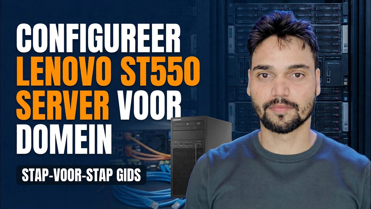 Serverhardware en RAID uitgelegd voordat Windows Server wordt geïnstalleerd