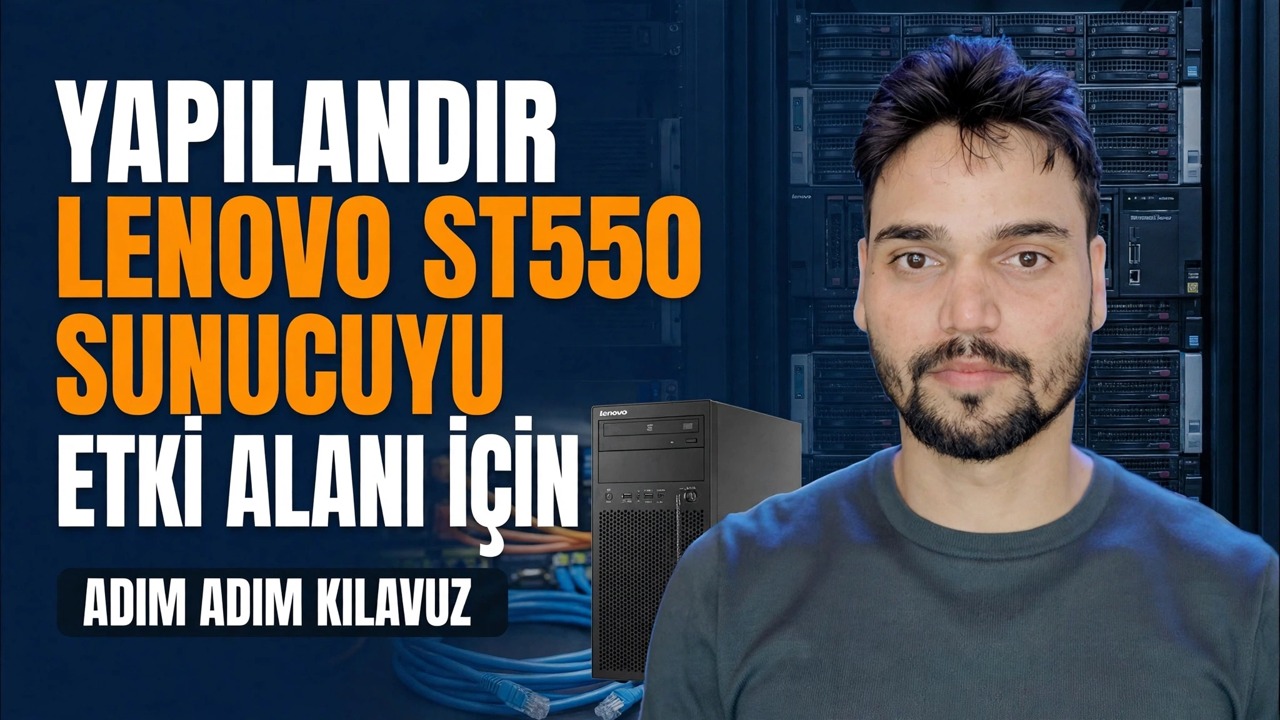 Windows Server Kurulumundan Önce Sunucu Donanımı ve RAID Açıklaması