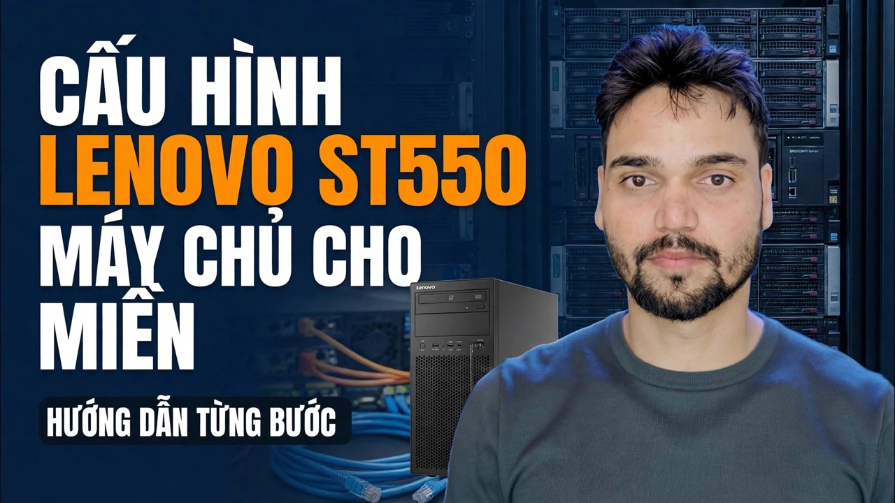 Giải thích về phần cứng máy chủ và RAID trước khi cài đặt Windows Server